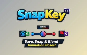 SnapKey - Capture Blend and Reuse animation states in Ae by <span class='badge badge-warning'>Aescripts</span> (v1.6.1)