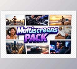 Multiscreens Pack by ionestudio for Ae (Videohive 62442168)