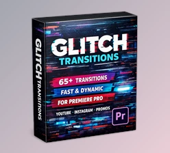 Glitch Transitions by Nick_Chvalun for Pr (Videohive 62369481)