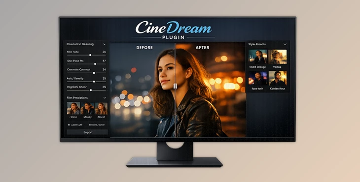 Download CineDream Plugin for Premiere, DaVinci Resolve, and Final Cut Pro v1.1.3×178 (Win)