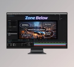 Zone Below - Dynamically reveal any part of the layer below in Ae by Aescripts (v1.1)