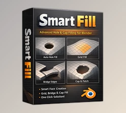 Smart Fill (v1.5.0) - Blender Addon by HandPaintedTextures (Gumroad)
