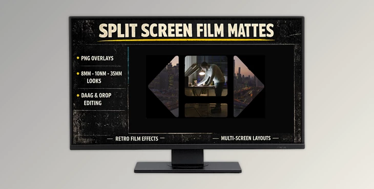 Split Screen Film Mattes
