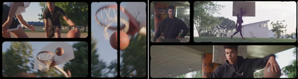 Split Screen Film Mattes