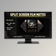 SPLIT SCREEN FILM MATTES (8K) by Sickboat