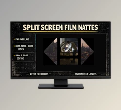 SPLIT SCREEN FILM MATTES (8K) by Sickboat