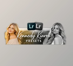 Kennedy Kiarra Presets: Lightroom Classic presets (One Color, One B+W)
