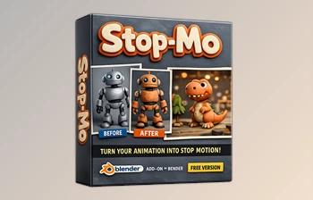 Stop-Mo: blender Addon (<span class='badge badge-warning'>v1.4</span>) by SouthernShotty LLC (Superhivemarket)