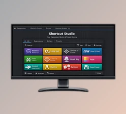 Shortcut Studio - After Effects expressions, scripts and presets in a library by Aescripts (v1.0.0) 