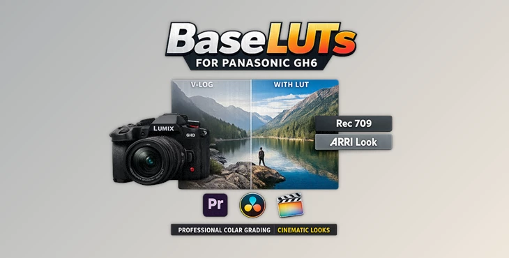 BaseLUTs for Panasonic GH6