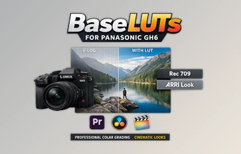 BaseLUTs for Panasonic GH6: Precision <span class='badge badge-warning'>Conversion</span> <span class='badge badge-warning'>LUTs</span> by Gamut