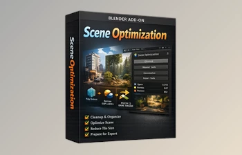 Scene Optimization - <span class='badge badge-warning'>Blender</span> Addon for Optimizing Models With <span class='badge badge-warning'>Camera</span> (v2.0) by Superhivemarket
