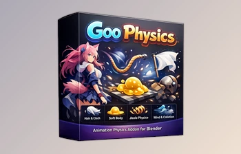 Goo Physics - <span class='badge badge-warning'>Blender</span> Addon by Dillon Goo (v1.0)