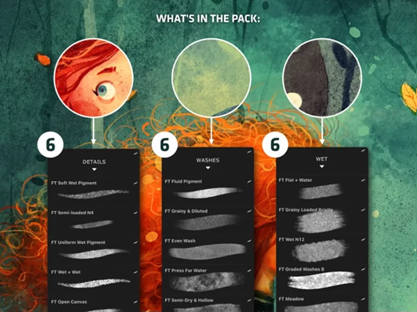 Magika Procreate Brush Pack