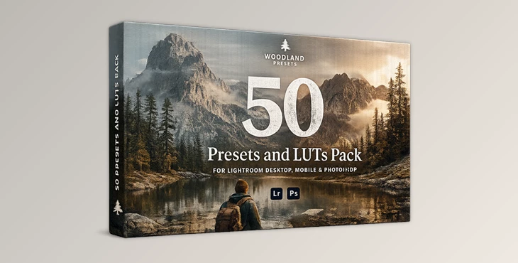 50 Presets and LUTs Pack