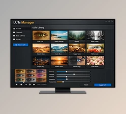 LUTs Manager: Bulk Preview & Manage LUTs in Ae,Pr by Aescripts (v1.0.0 for Win, Mac)