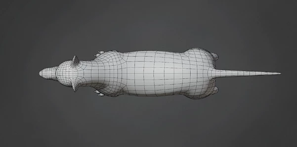 Wolf Base Mesh