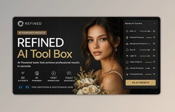 REFINED AI Tool Box - AI Masking Presets for Adobe Lightroom & ACR by REFINED CO