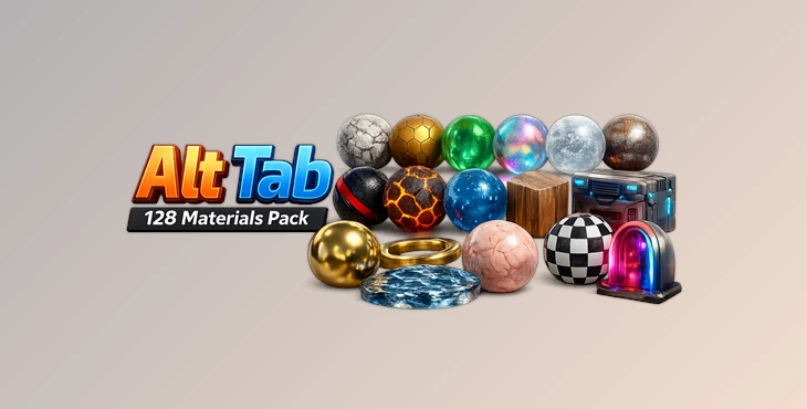 Alt Tab 128 Materials Pack