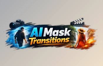AI Mask Transitions by Quarz (Videohive 63011408)