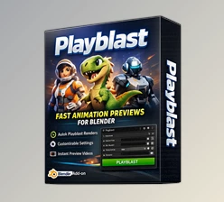 Playblast - Blender Addon by Superhivemarket (v1.3.4)