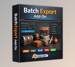 Batch Export: Blender Addon by Baeac (v1.3.0) - on Gumroad