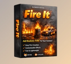 Fire It! - Blender Addon by Superhivemarket (v1.0)