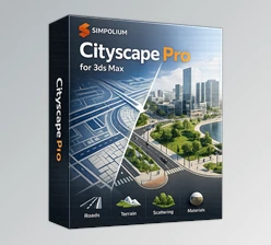 Cityscape Pro - Bring your site plan to life by Simpolium (v2.1.4 Win for 3ds Max 20,24,25)