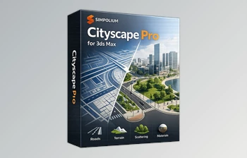 Cityscape Pro - Bring your site plan to life by Simpolium (v2.1.4 Win for <span class='badge badge-warning'>3ds</span> <span class='badge badge-warning'>Max</span> 20,24,25)