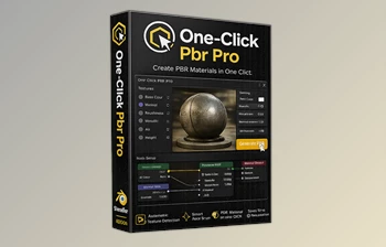 One-Click <span class='badge badge-warning'>Pbr</span> Pro: Blender Addons for Auto Texture Generator by Superhivemarket (v0.8.1)