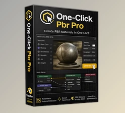One-Click Pbr Pro: Blender Addons for Auto Texture Generator by Superhivemarket (v0.8.1)