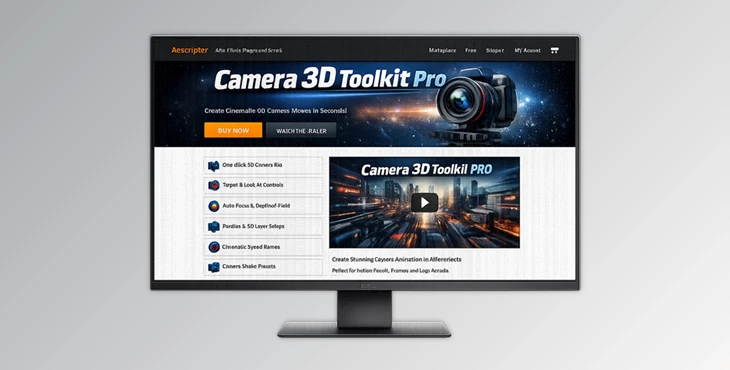 Camera 3D Toolkit Pro