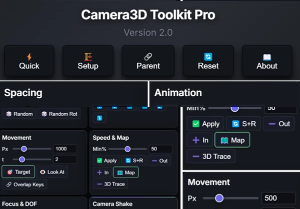 Camera 3D Toolkit Pro