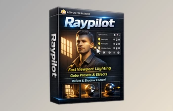 Raypilot - lighting <span class='badge badge-warning'>workflow</span> Blender Addon by Superhivemarket (v1.0.8)