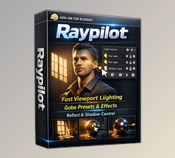 Raypilot - lighting workflow Blender Addon by Superhivemarket (v1.0.8)