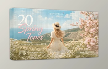 20 Spring Tones - <span class='badge badge-warning'>Presets</span> and LUTs for <span class='badge badge-warning'>Lightroom</span> by sparklestock