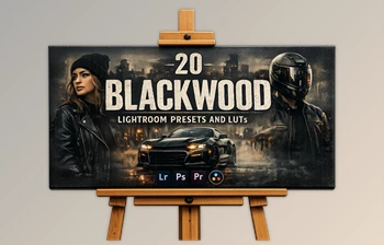 20 Blackwood - Presets and LUTs for <span class='badge badge-warning'>Lightroom</span> by Sparklestock