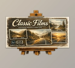 20 Classic Films - Presets and LUTs for Lightroom by Sparklestock