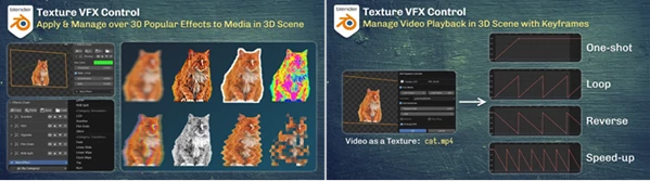 Texture VFX Control