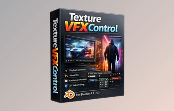 Texture VFX Control - Blender addon by Gumroad (<span class='badge badge-warning'>v1.1.0</span>)