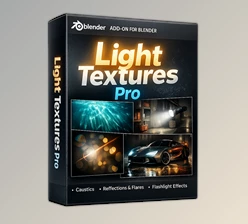 Light Textures Pro - Blender addon for importing cinematic light textures by Superhivemarket (v1.0)