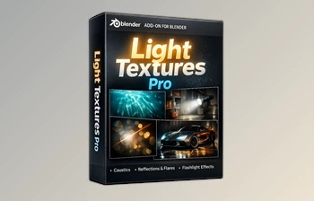 Light Textures Pro - Blender addon for importing <span class='badge badge-warning'>cinematic</span> light textures by Superhivemarket (v1.0)