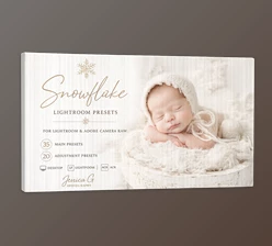 Snowflake Lightroom Presets: Perfect whites tones by Jessica G. Photography