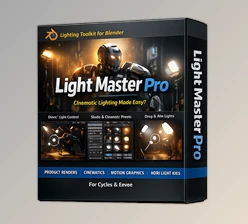 Light Master Pro - Artistic lighting blender Addon by Superhivemarket (v1.0)