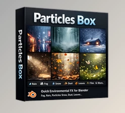 Particles Box - Blender addon for atmospheric enhancement by Superhivemarket (v1.0.0)