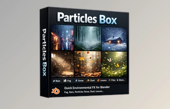Particles <span class='badge badge-warning'>Box</span> - Blender addon for atmospheric enhancement by Superhivemarket (v1.0.0)