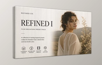 Refined I: <span class='badge badge-warning'>Lightroom</span> Preset <span class='badge badge-warning'>Collection</span> by REFINED Co