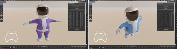 Gamepad Control Rig