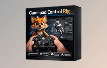 Gamepad Control Rig - <span class='badge badge-warning'>Blender</span> Addon by Superhivemarket (v1.3.0)