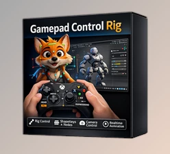 Gamepad Control Rig - Blender Addon by Superhivemarket (v1.3.0)